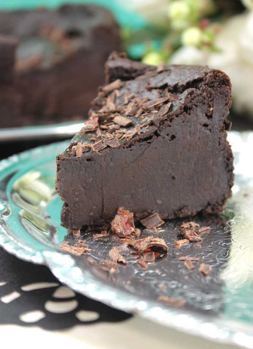 It was one of those “I gotta have chocolate!” days that inspired this lighter version of Chocolate Decadence that's gluten free, dairy free and egg free.