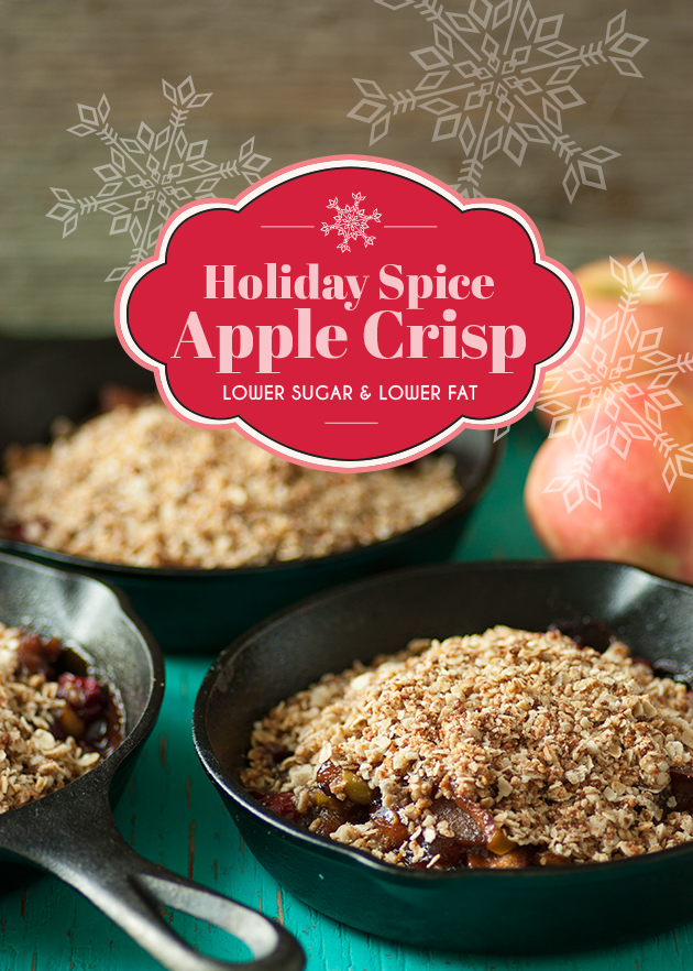 Who doesn't love a good gluten free vegan apple crisp? This one has been jazzed up with a touch of molasses and holiday flavors.