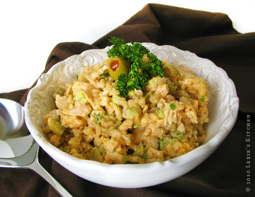 Shrimp Curry Rice Salad