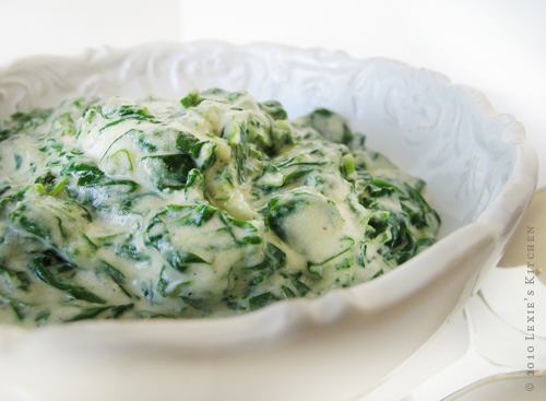 A Vegan Creamed Spinach that my 4-year old gobbled down and my husband had thirds of? Unbelievable, but oh so true!