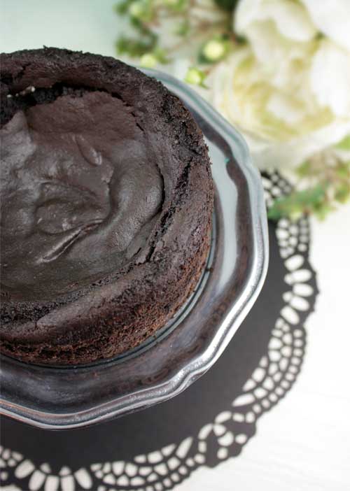 It was one of those “I gotta have chocolate!” days that inspired this lighter version of Chocolate Decadence that's gluten free, dairy free and egg free.