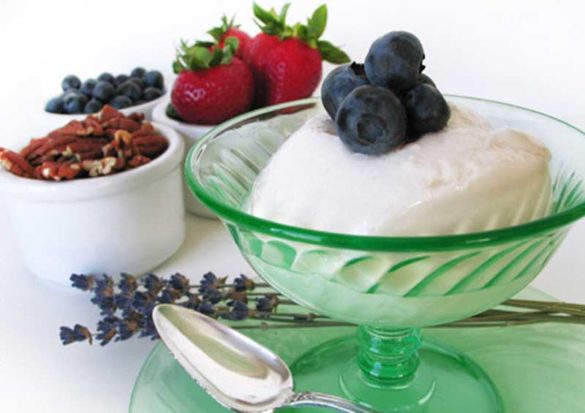 Ten batches of the Almond Hemp Milk Yogurt later I am pleased to share this dairy-free yogurt recipe with you.