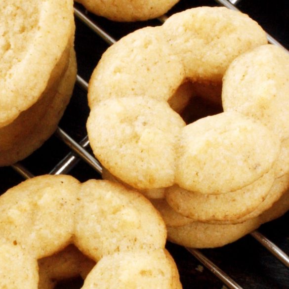 Spritz Cookies – online – feature Gluten-Free Dairy-Free Spritz Cookies Recipe - ready to decorate! Also naturally egg-free, soy-free, and vegan optional.