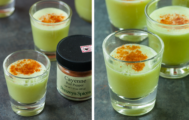 This morning my husband woke up with the flu. I remembered a line of defense I wanted to try, the Wellness Juice Shot.