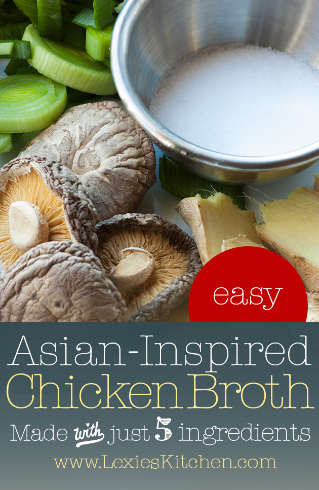 5-Ingredient Asian Chicken Broth