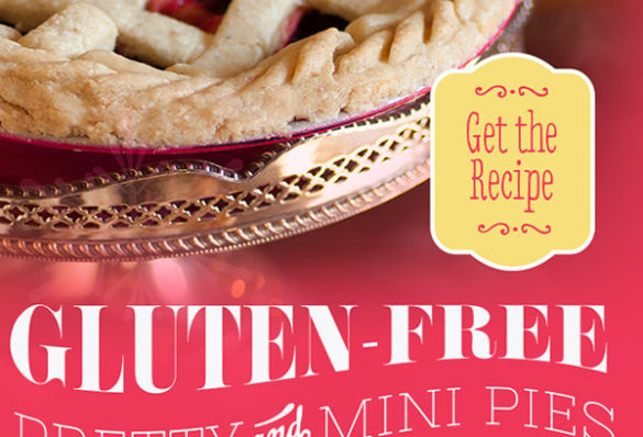 Not only is this pie crust gluten free, it's free of dairy and egg, too!