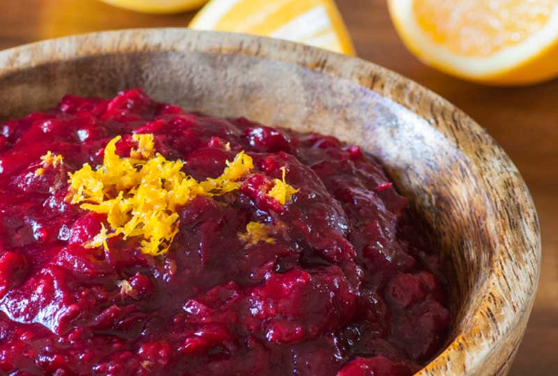 Cherry & Orange Cranberry Sauce