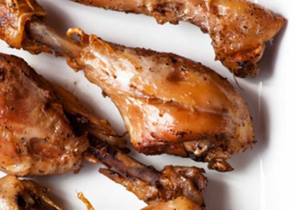 The secret to these tender drumsticks is the grill-to-slow-cooker technique.
