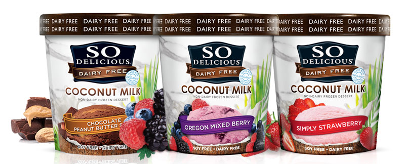 Dairy free ice cream from So Delicious® is a mainstay in our freezer. Their line of cashew non-dairy frozen dessert will knock your socks off!