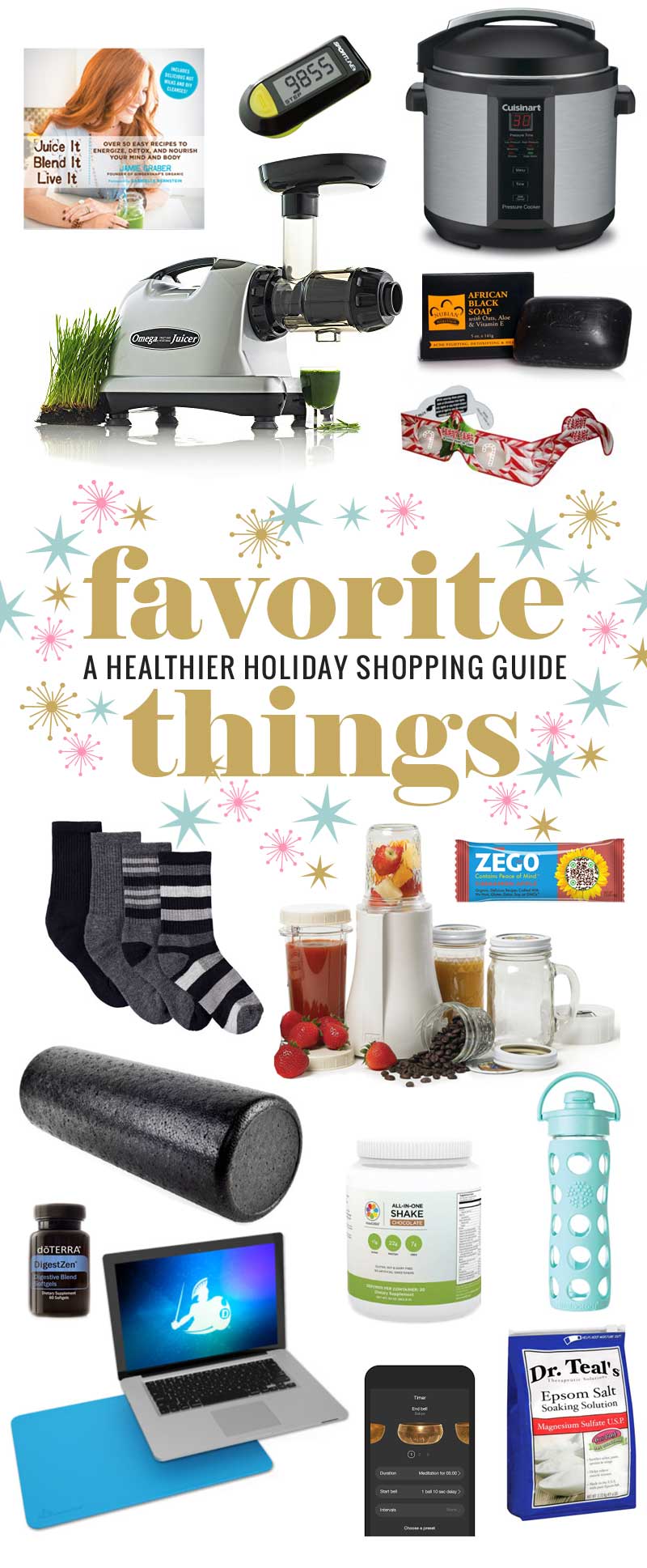 Gifts for a healthier body and mind.
