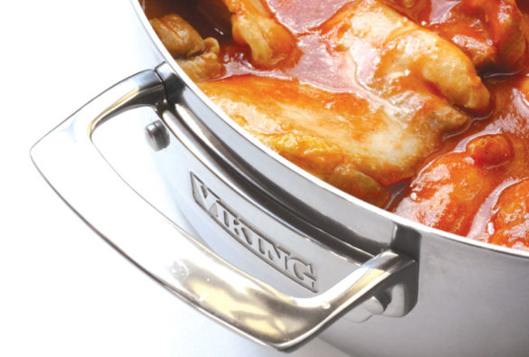 Viking casserole pan ... from stovetop to oven, no kitchen should be without one.