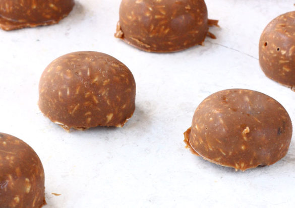 Sunbutter Freezer Fat Bombs come to the rescue when the carb cravings hit. A stash of these frozen fat-full bites will keep you satisfied.