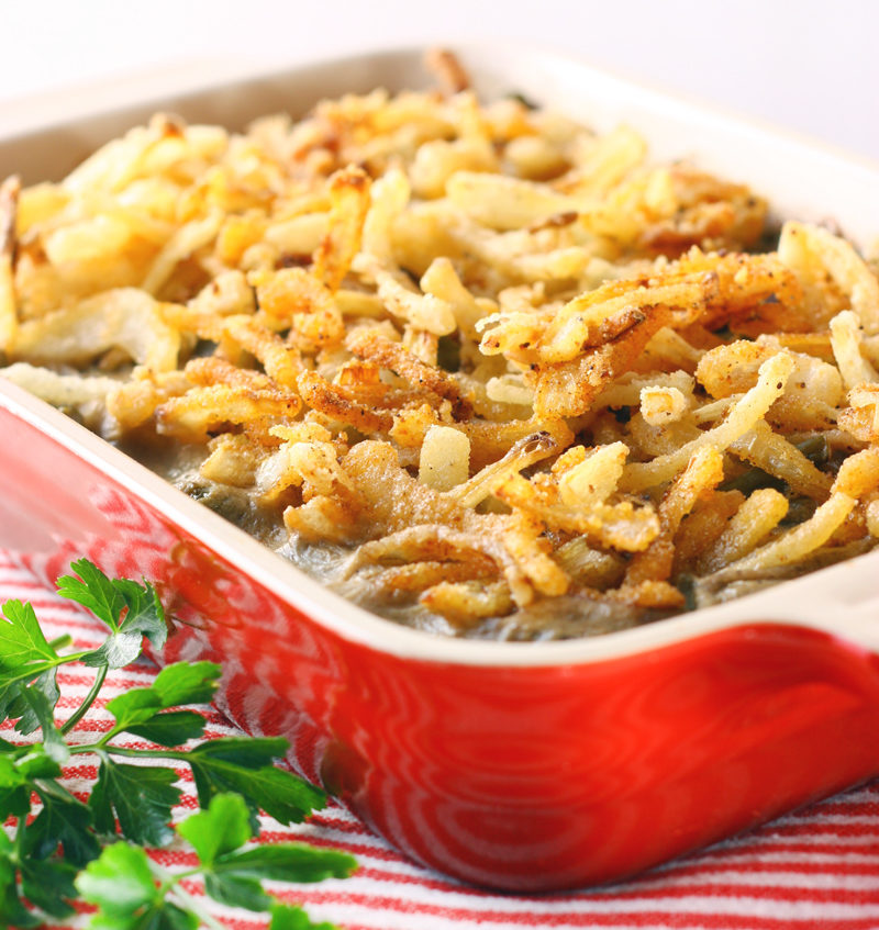 No gluten? No dairy? No worries. This Gluten Free Dairy Free Green Bean Casserole has got you covered.