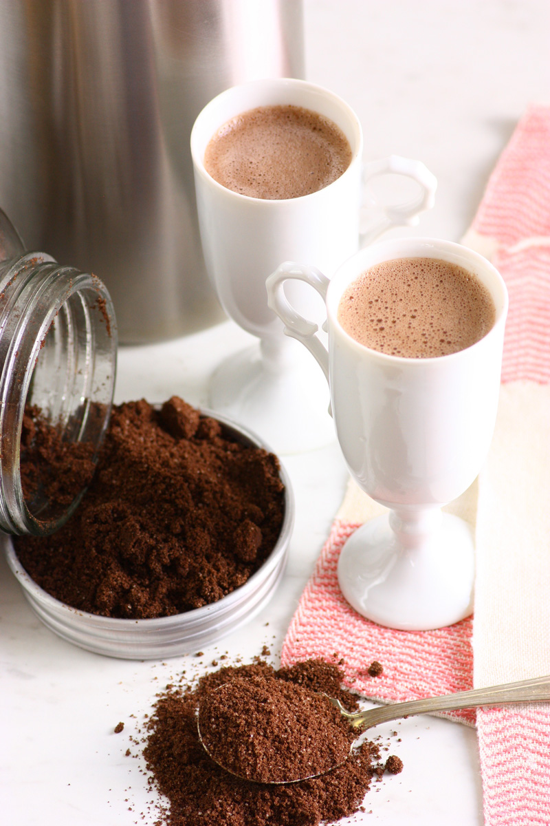 My winter afternoon ritual. Dairy Free Instant Hot Chocolate Mix.